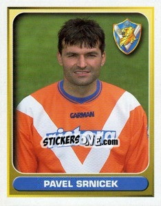 Sticker Pavel Srnicek - Calcio 2000-2001 n. 83 - Merlin