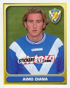 Sticker Aimo Diana - Calcio 2000-2001 n. 84 - Merlin