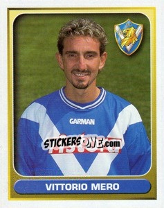 Sticker Vittorio Mero - Calcio 2000-2001 n. 86 - Merlin