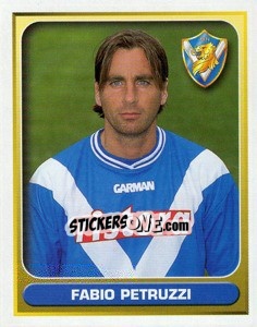 Figurina Fabio Petruzzi - Calcio 2000-2001 - Merlin