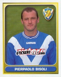 Sticker Pierpaolo Bisoli - Calcio 2000-2001 - Merlin