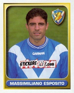 Sticker Massimiliano Esposito - Calcio 2000-2001 n. 90 - Merlin