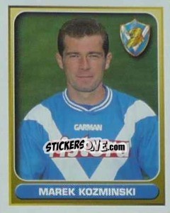 Sticker Marek Kozminski - Calcio 2000-2001 - Merlin