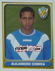Sticker Alejandro Correa - Calcio 2000-2001 n. 93 - Merlin