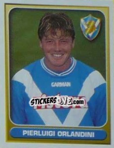 Sticker Pierluigi Orlandini - Calcio 2000-2001 - Merlin