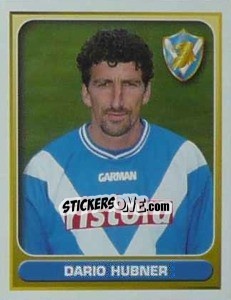 Sticker Dario Hubner - Calcio 2000-2001 - Merlin