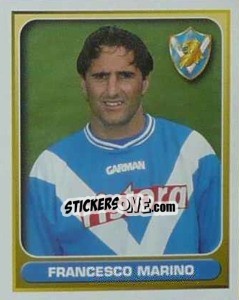 Sticker Francesco Marino - Calcio 2000-2001 n. 98 - Merlin