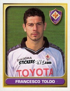 Sticker Francesco Toldo - Calcio 2000-2001 - Merlin