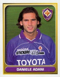 Sticker Daniele Adani - Calcio 2000-2001 - Merlin