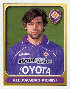 Sticker Alessandro Pierini - Calcio 2000-2001 - Merlin