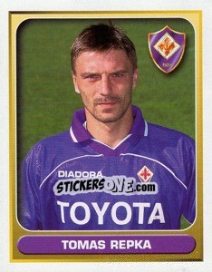 Cromo Tomas Repka - Calcio 2000-2001 - Merlin