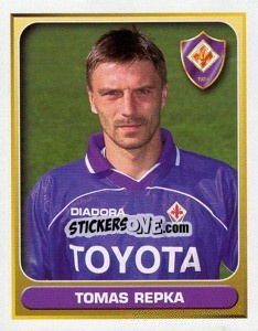 Figurina Tomas Repka - Calcio 2000-2001 - Merlin