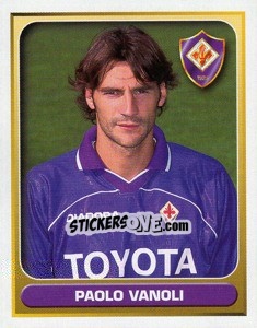 Sticker Paolo Vanoli - Calcio 2000-2001 n. 113 - Merlin