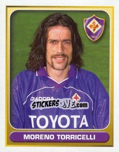 Sticker Moreno Torricelli - Calcio 2000-2001 - Merlin