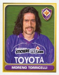 Sticker Moreno Torricelli - Calcio 2000-2001 n. 114 - Merlin
