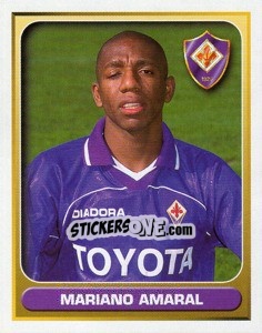 Figurina Mariano Amaral - Calcio 2000-2001 - Merlin