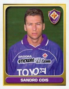 Sticker Sandro Cois - Calcio 2000-2001 n. 118 - Merlin