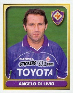 Sticker Angelo di Livio - Calcio 2000-2001 - Merlin