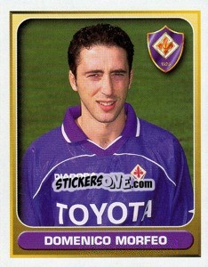 Sticker Domenico Morfeo - Calcio 2000-2001 n. 125 - Merlin