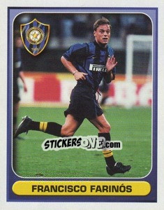 Sticker Francisco Farinos (Giovani Leoni) - Calcio 2000-2001 n. 130 - Merlin
