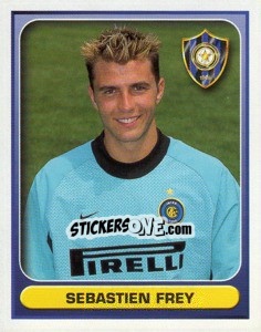 Sticker Sebastien Frey - Calcio 2000-2001 - Merlin