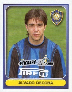 Sticker Alvaro Recoba - Calcio 2000-2001 n. 146 - Merlin