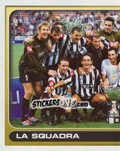 Sticker La Squadra - Calcio 2000-2001 n. 152 - Merlin