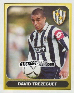 Sticker David Trezeguet (Giovani Leoni) - Calcio 2000-2001 n. 155 - Merlin