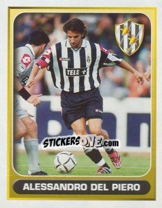 Sticker Alessandro del Piero (Superstar)