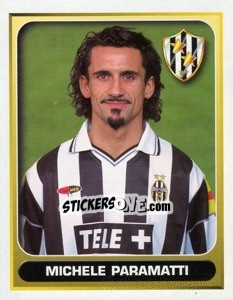 Sticker Michele Paramatti - Calcio 2000-2001 - Merlin