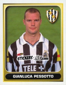 Sticker Gianluca Pessotto - Calcio 2000-2001 n. 163 - Merlin