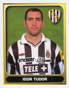Sticker Igor Tudor - Calcio 2000-2001 n. 164 - Merlin