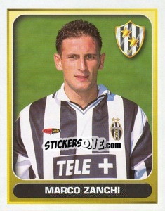 Sticker Marco Zanchi - Calcio 2000-2001 n. 165 - Merlin