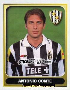 Figurina Antonio Conte - Calcio 2000-2001 - Merlin