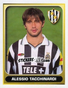 Sticker Alessio Tacchinardi - Calcio 2000-2001 n. 169 - Merlin