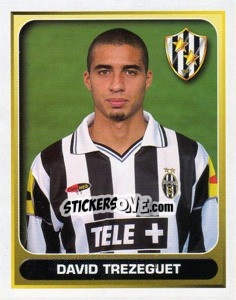 Figurina David Trezeguet - Calcio 2000-2001 - Merlin