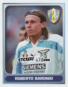 Sticker Roberto Baronio (Giovani Leoni) - Calcio 2000-2001 n. 180 - Merlin