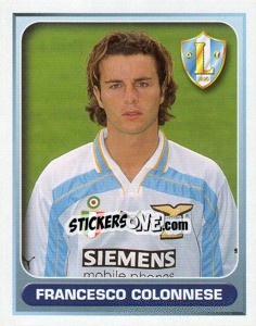 Sticker Francesco Colonnese - Calcio 2000-2001 - Merlin