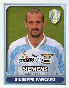 Cromo Giuseppe Pancaro - Calcio 2000-2001 - Merlin