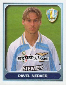 Sticker Pavel Nedved - Calcio 2000-2001 n. 194 - Merlin