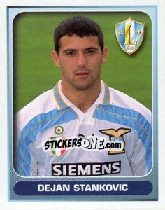 Sticker Dejan Stankovic - Calcio 2000-2001 n. 196 - Merlin