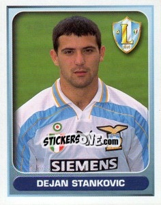 Figurina Dejan Stankovic - Calcio 2000-2001 - Merlin