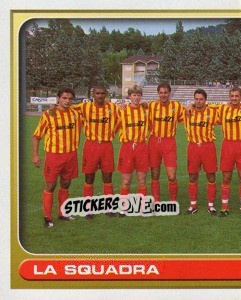 Sticker La Squadra - Calcio 2000-2001 n. 202 - Merlin