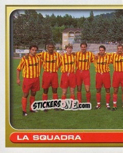 Figurina La Squadra - Calcio 2000-2001 - Merlin