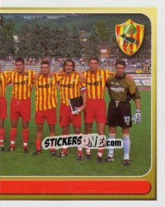 Sticker La Squadra - Calcio 2000-2001 - Merlin