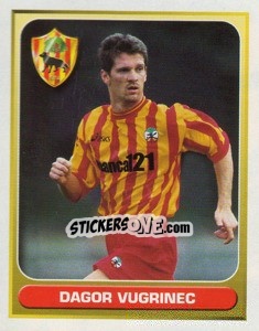 Sticker Dagor Vugrinec (Superstar) - Calcio 2000-2001 n. 204 - Merlin
