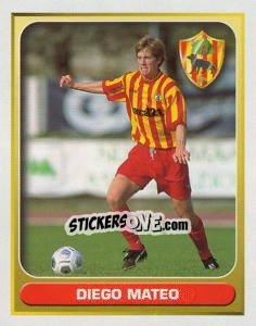 Sticker Diego Mateo (Giovani Leoni) - Calcio 2000-2001 n. 205 - Merlin