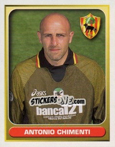 Sticker Antonio Chimenti - Calcio 2000-2001 n. 208 - Merlin