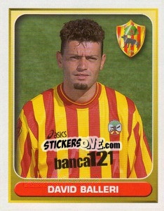 Sticker David Balleri - Calcio 2000-2001 n. 209 - Merlin
