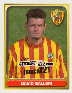 Sticker David Balleri - Calcio 2000-2001 - Merlin